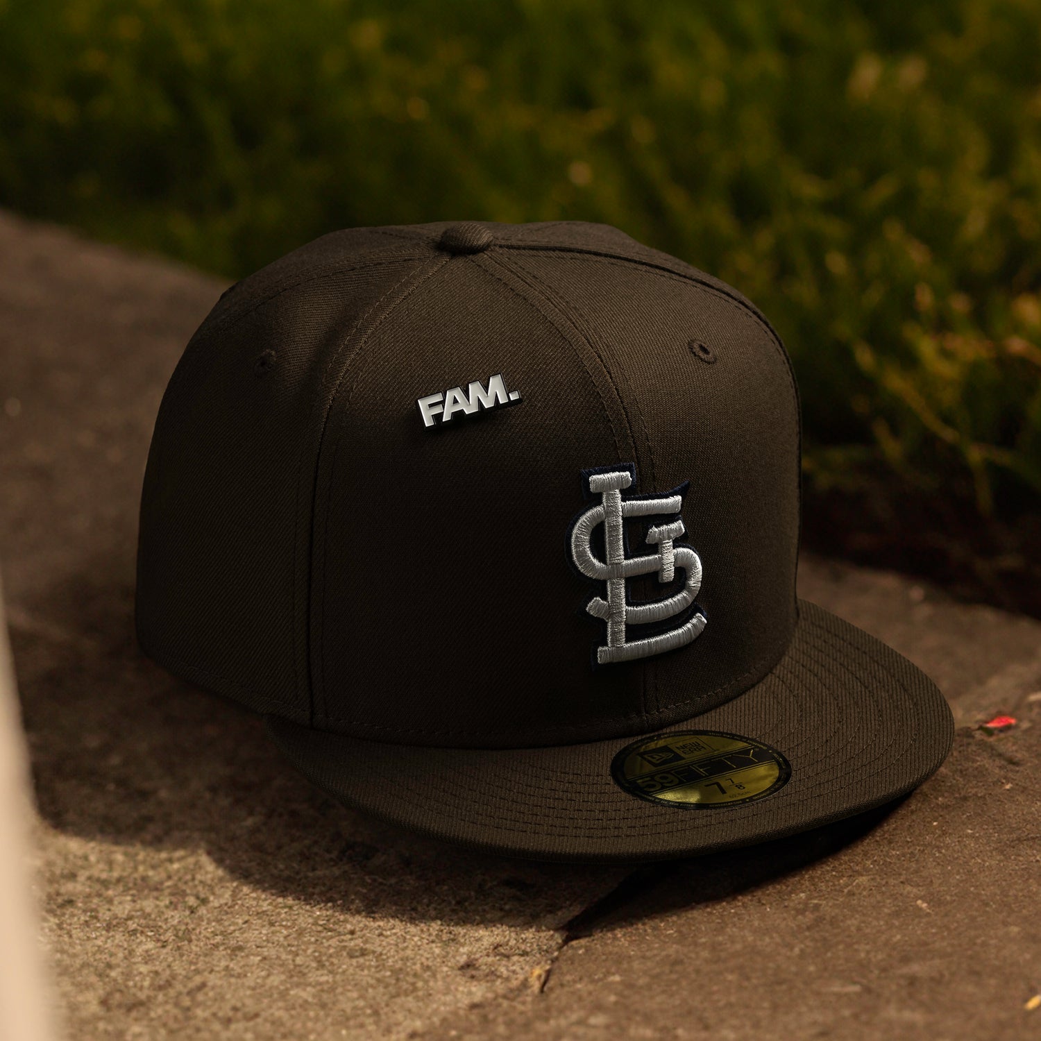 SAINT LOUIS CARDINALS MLB WALNUT GREY UV / NEW ERA 59FIFTY CAP