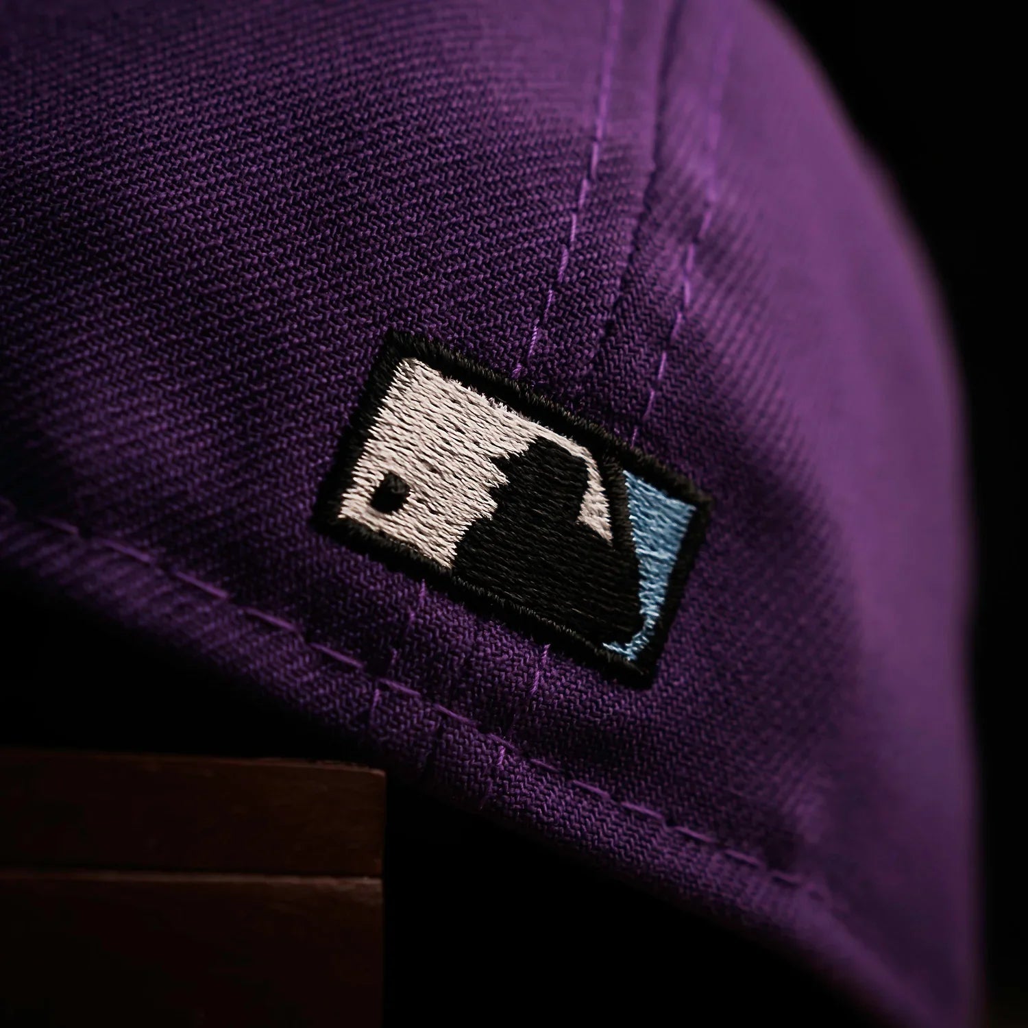 NEW YORK YANKEES MLB PURPLE BLUE UV / NEW ERA 59FIFTY FITTED CAP