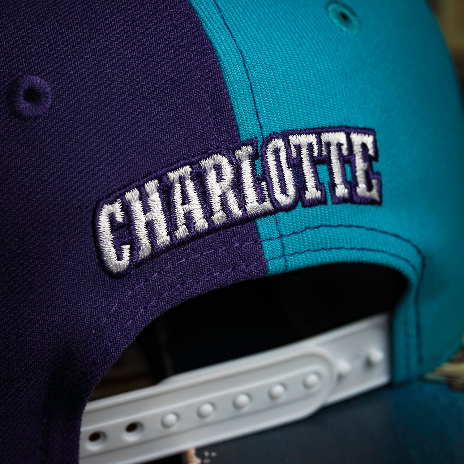 CHARLOTTE HORNETS NBA TEAL ORCHID TWO TONE / NEW ERA RC950