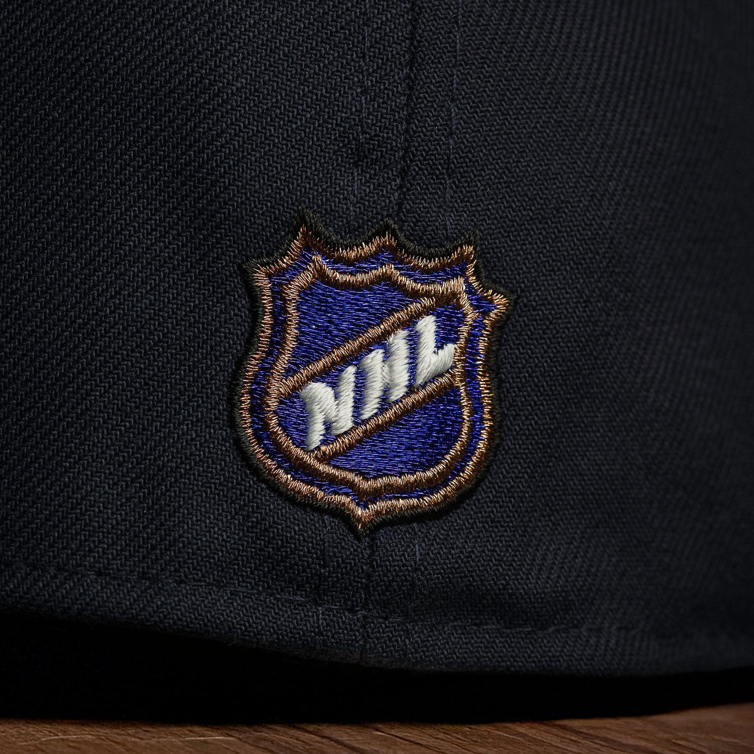 ANAHEIM DUCKS NHL NAVY BRONZE TWO TONE GRAY UV / NEW ERA 59FIFTY FITTED CAP