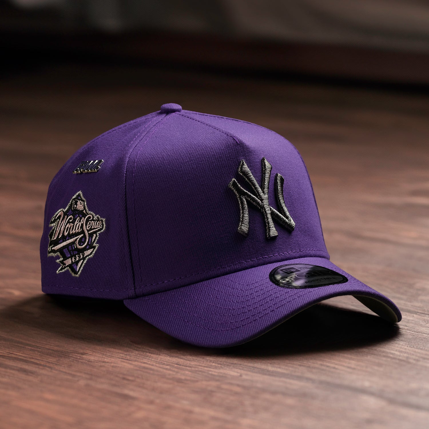 NEW YORK YANKEES MLB PURPLE GREY UV / NEW ERA 9FORTY A-FRAME
