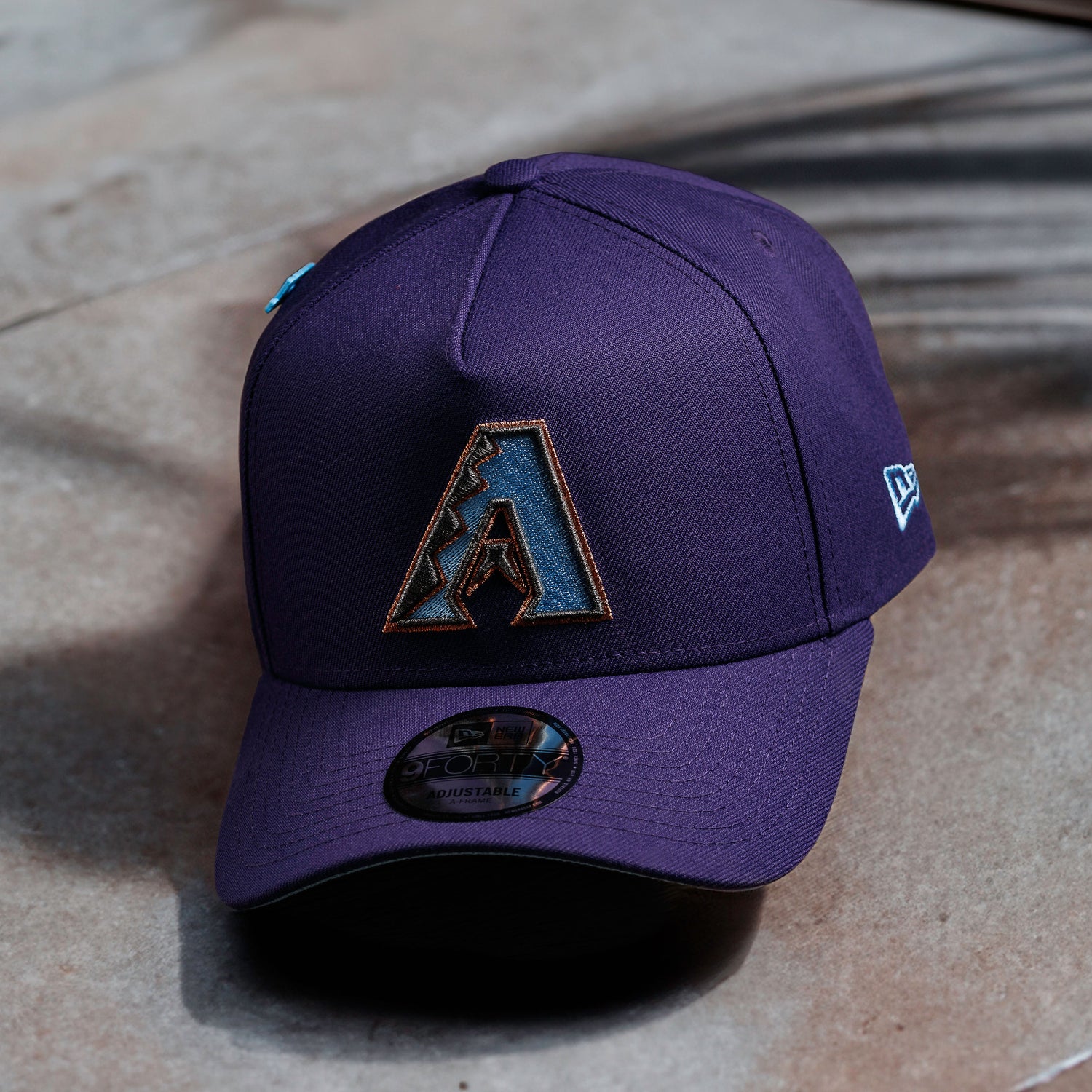 ARIZONA DIAMONDBACKS MLB PURPLE BLUE UV / NEW ERA 9FORTY A-FRAME