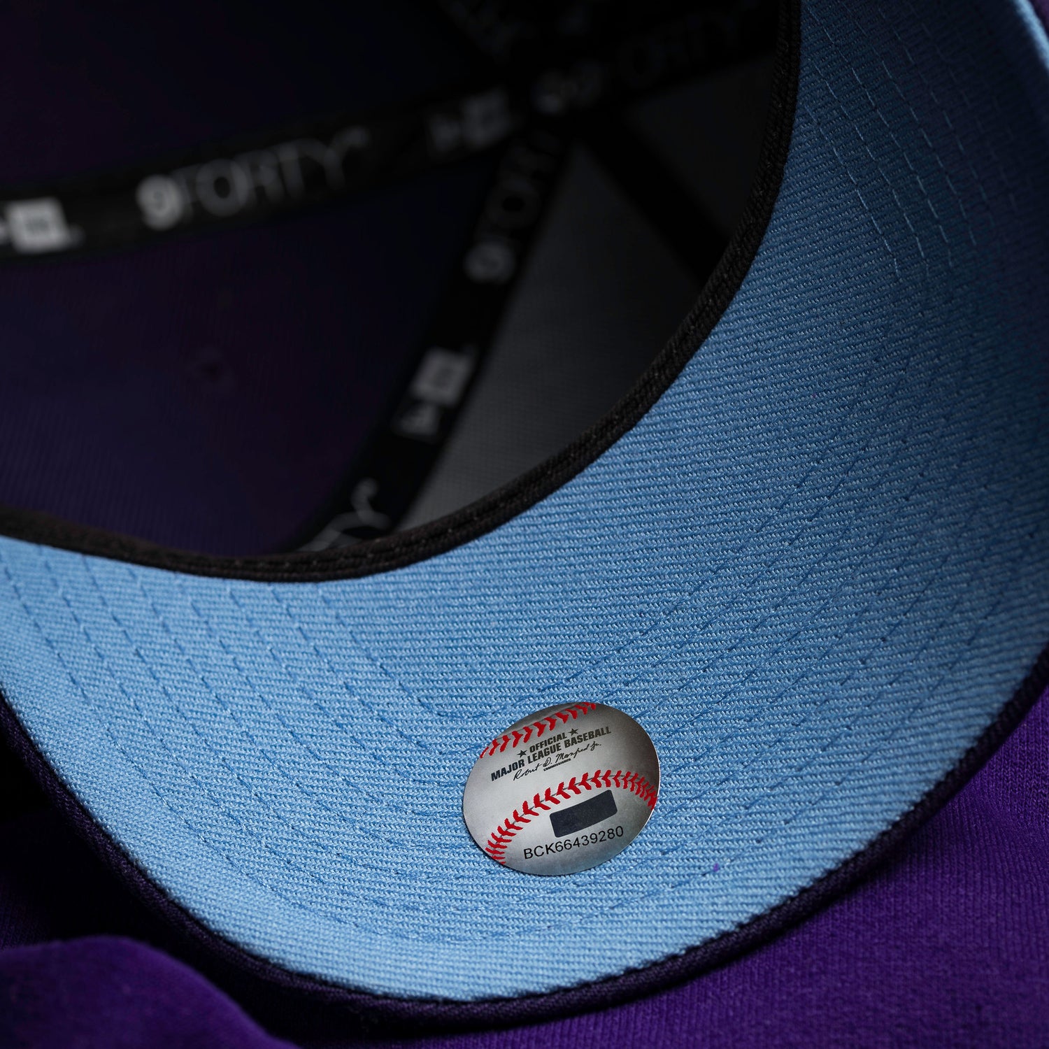 ARIZONA DIAMONDBACKS MLB PURPLE BLUE UV / NEW ERA 9FORTY A-FRAME