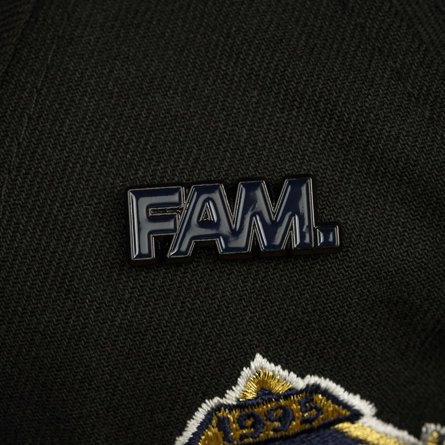 ATLANTA BRAVES MLB BLACK NAVY TWO TONE GRAY UV / NEW ERA 9FORTY A-FRAME