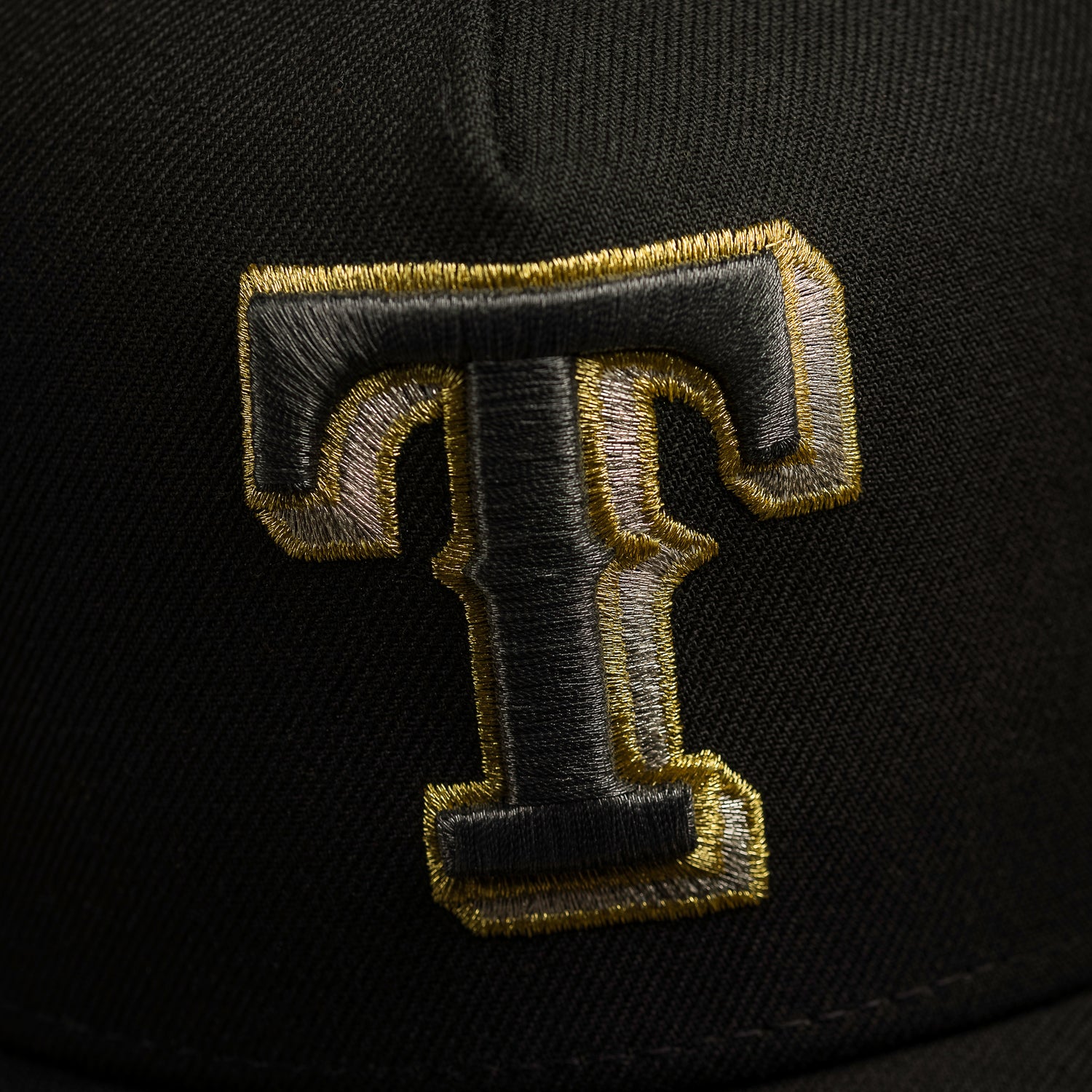 TEXAS RANGERS MLB BLACK GREY UV / NEW ERA 9FORTY A-FRAME