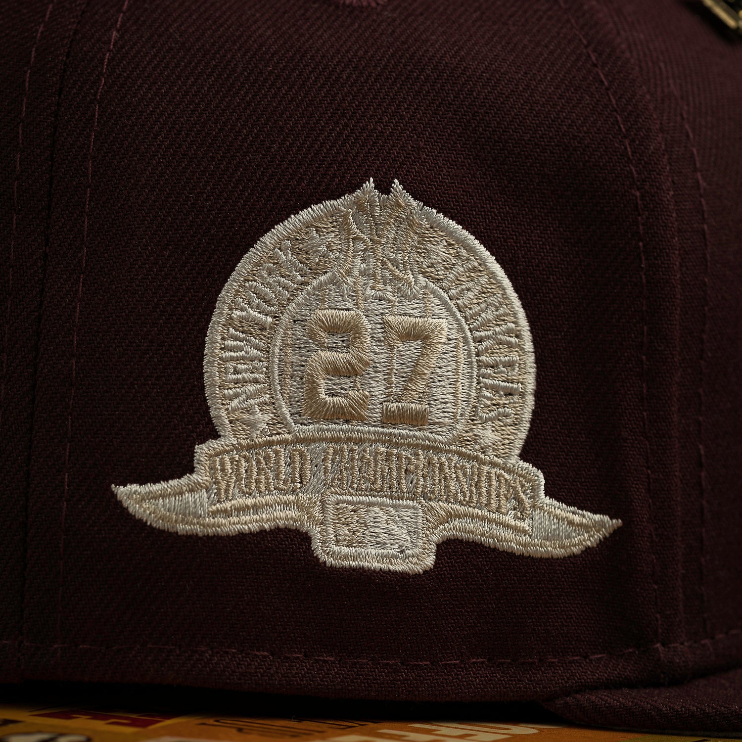 NEW YORK YANKEES MLB MAROON STONE UV / NEW ERA 59FIFTY FITTED CAP