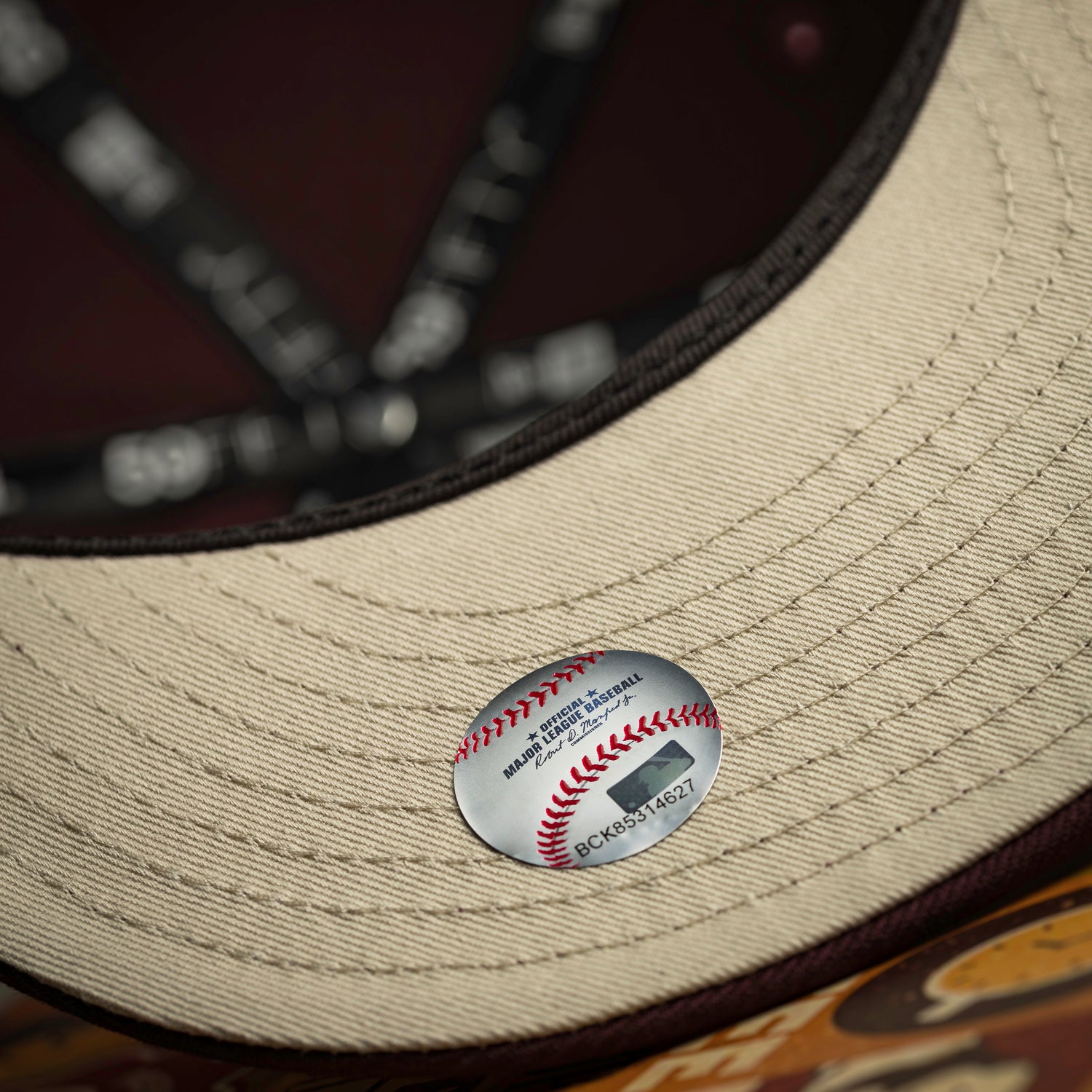 NEW YORK YANKEES MLB MAROON STONE UV / NEW ERA 59FIFTY FITTED CAP