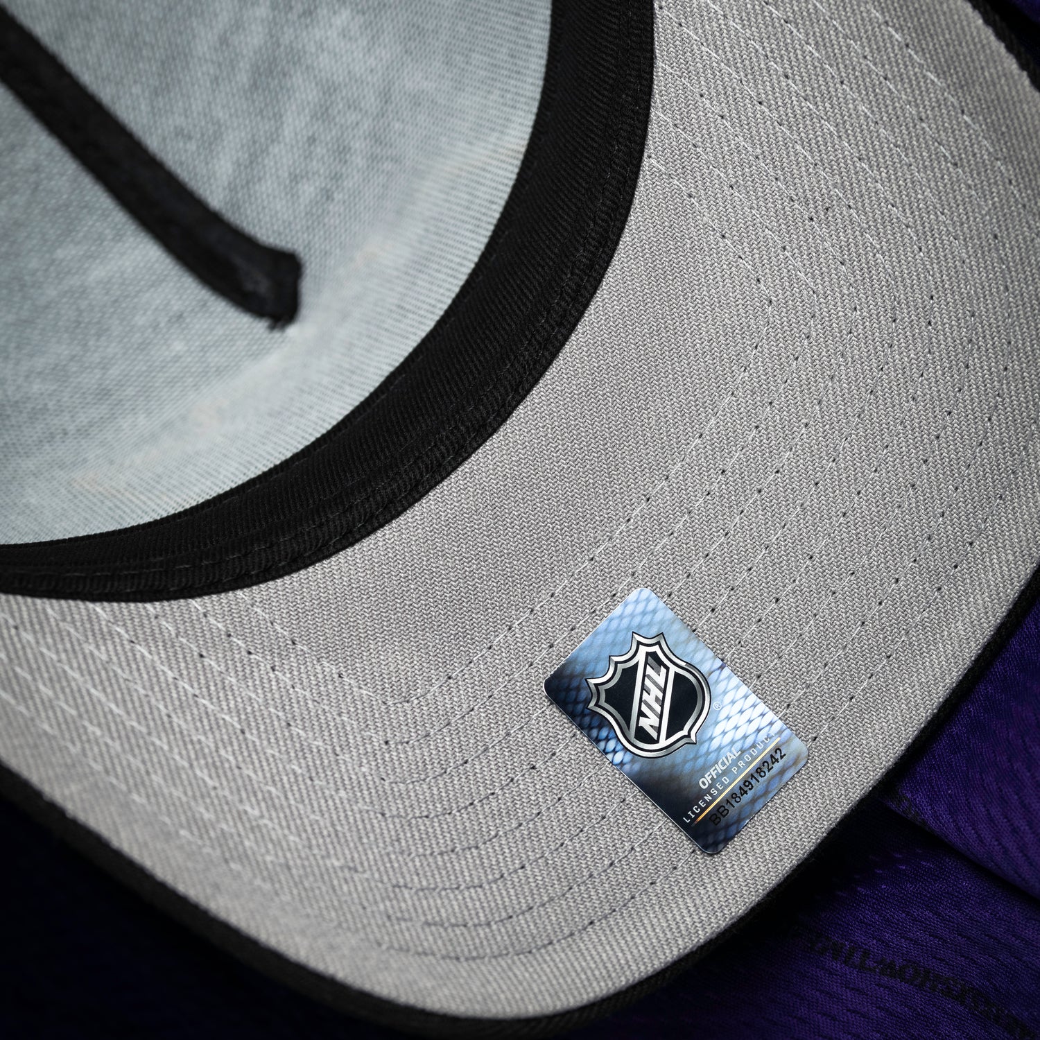 LOS ANGELES KINGS NHL BLACK GREY UV / NEW ERA 9FORTY A-FRAME