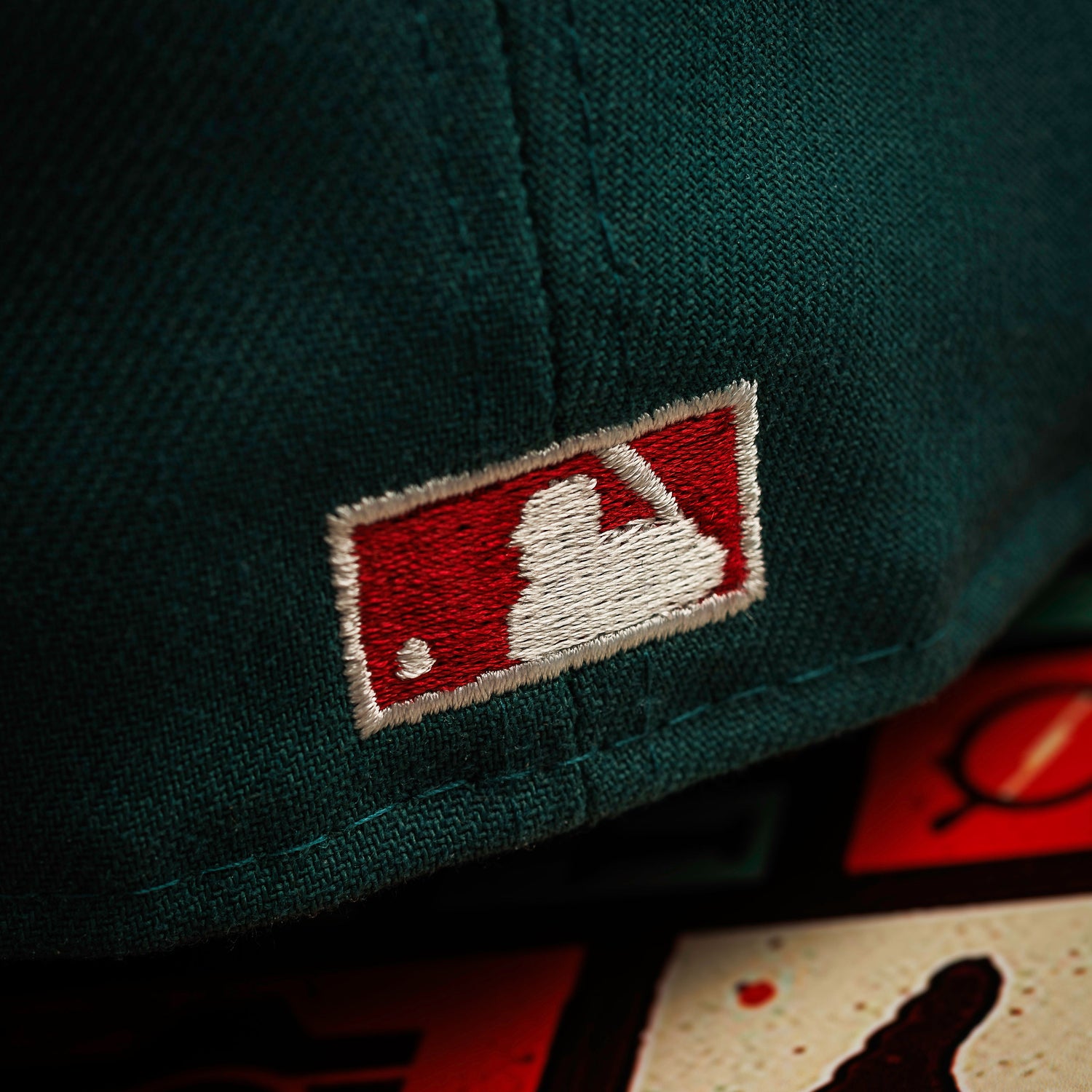 LOS ANGELES DODGERS MLB GREEN CARDINAL TWO TONE GRAY UV / NEW ERA 59FIFTY FITTED CAP