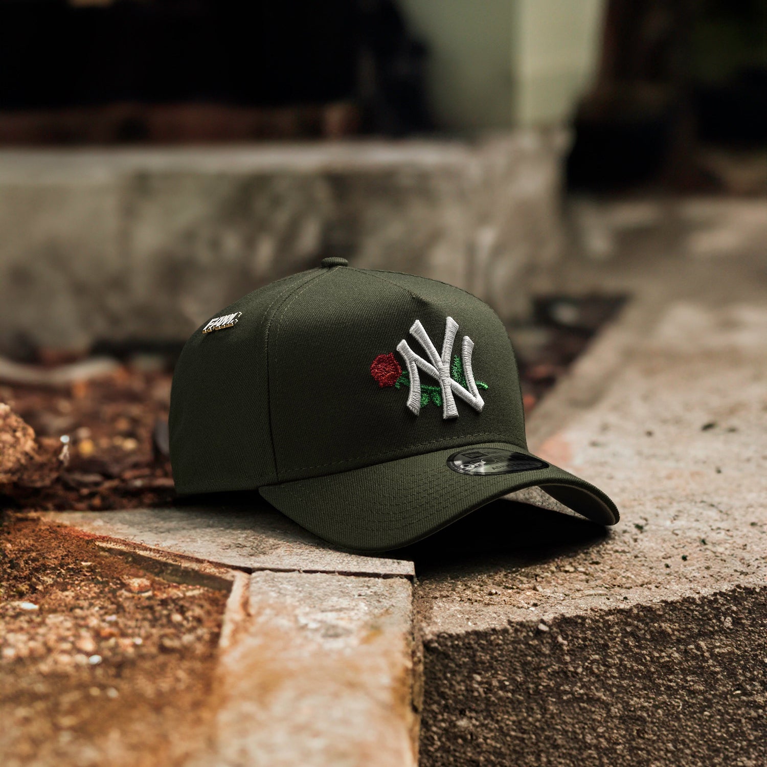 NEW YORK YANKEES MLB SEAWEED GREY UV / NEW ERA 9FORTY A-FRAME