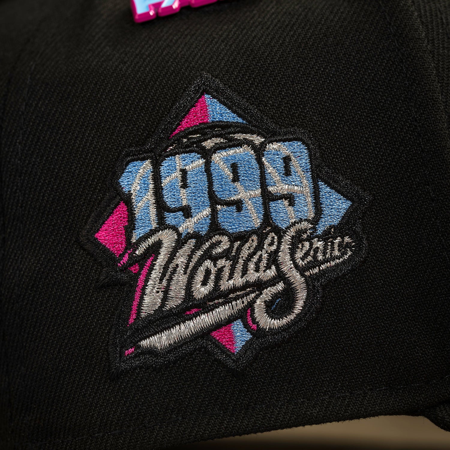 ATLANTA BRAVES MLB BLACK SKY BLUE UV / NEW ERA 9FORTY A-FRAME