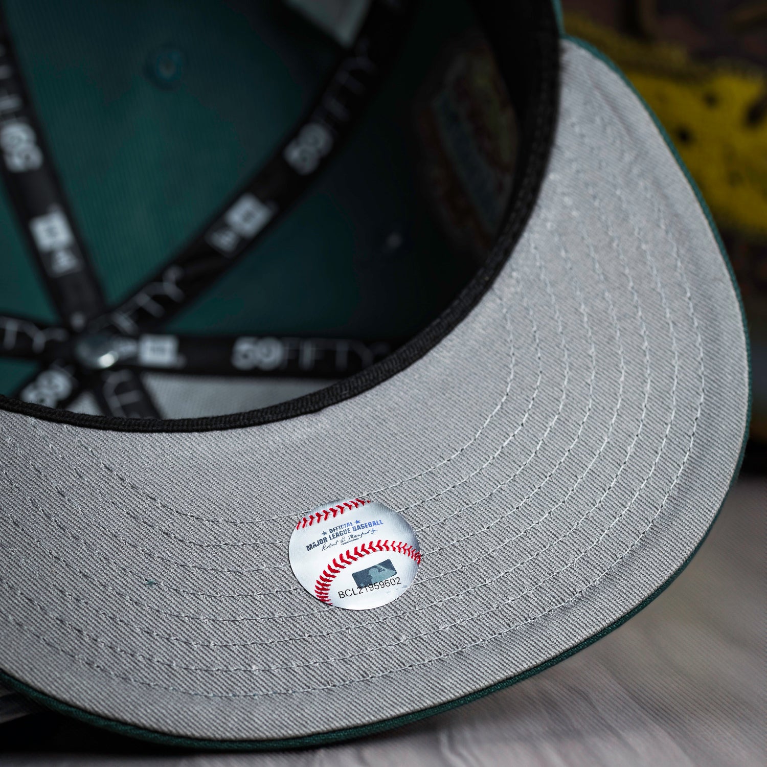 ARIZONA DIAMONDBACKS MLB NEEDLE GREEN GREY UV / NEW ERA 59FIFTY CAP