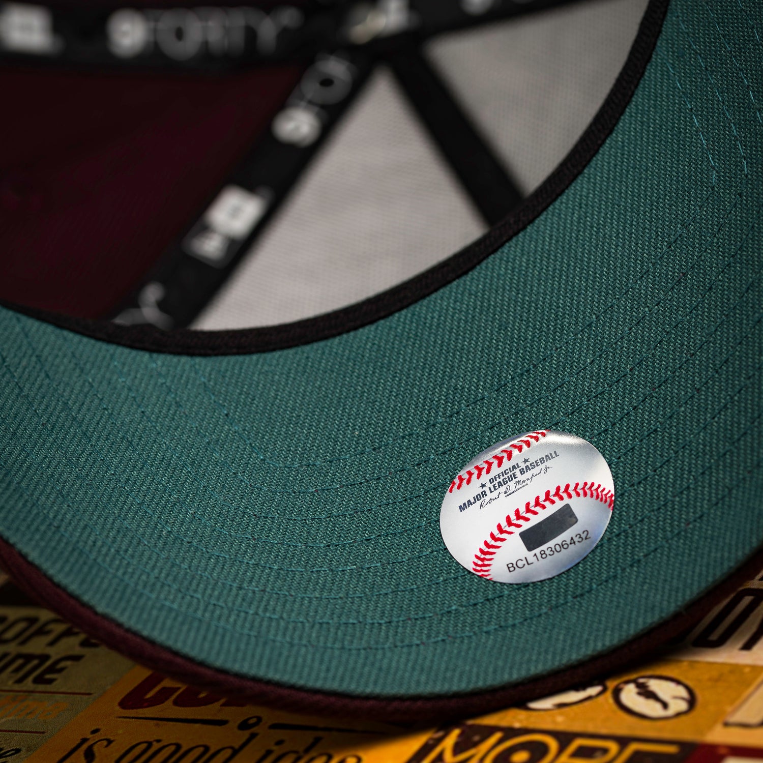 ARIZONA DIAMONDBACK MLB STONE MAROON PINE GREEN UV / NEW ERA 9FORTY A-FRAME