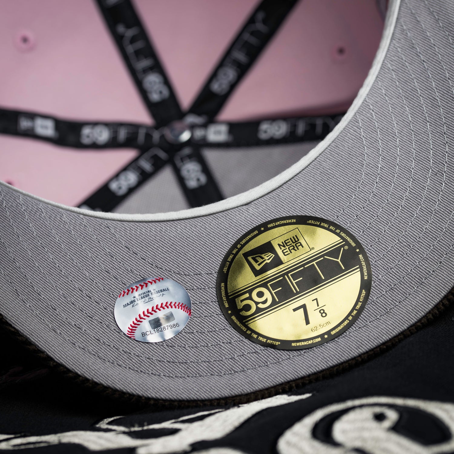 NEW YORK METS MLB PINK WALNUT TWO TONE GRAY UV / NEW ERA 59FIFTY CAP