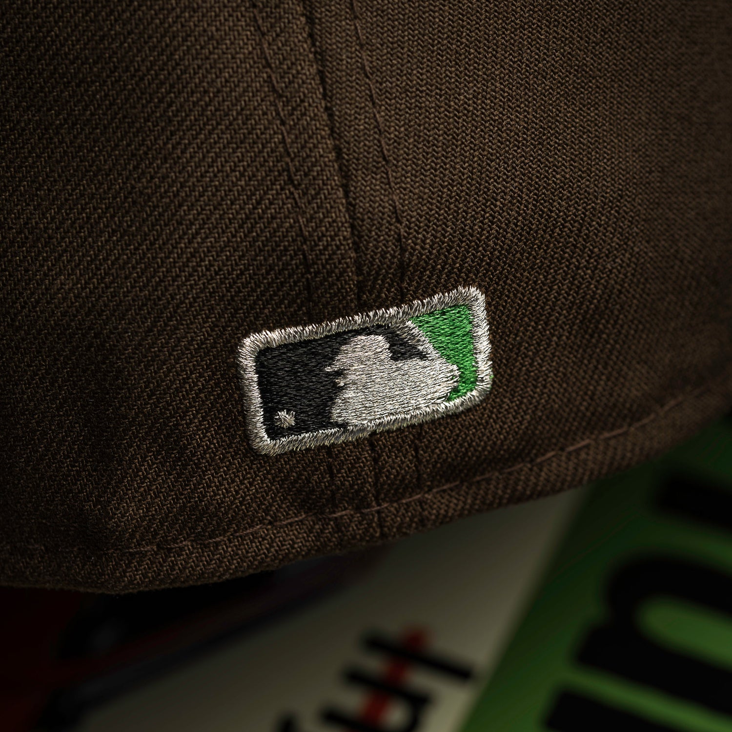 LOS ANGELES DODGERS MLB WALNUT BLACK TWO TONE GREEN UV / NEW ERA 59FIFTY CAP