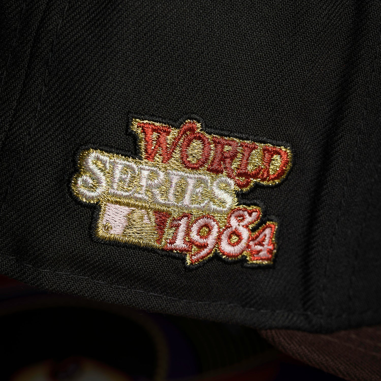 DETROIT TIGERS MLB BLACK BURNT WOOD TWO TONE PINK UV / NEW ERA 59FIFTY CAP