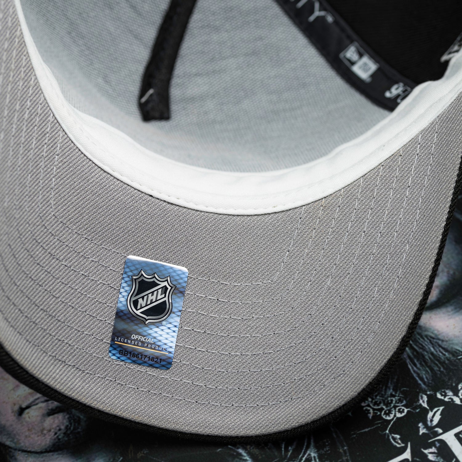 LOS ANGELES KINGS NHL SCARLET BLACK GREY UV / NEW ERA 9FORTY A-FRAME