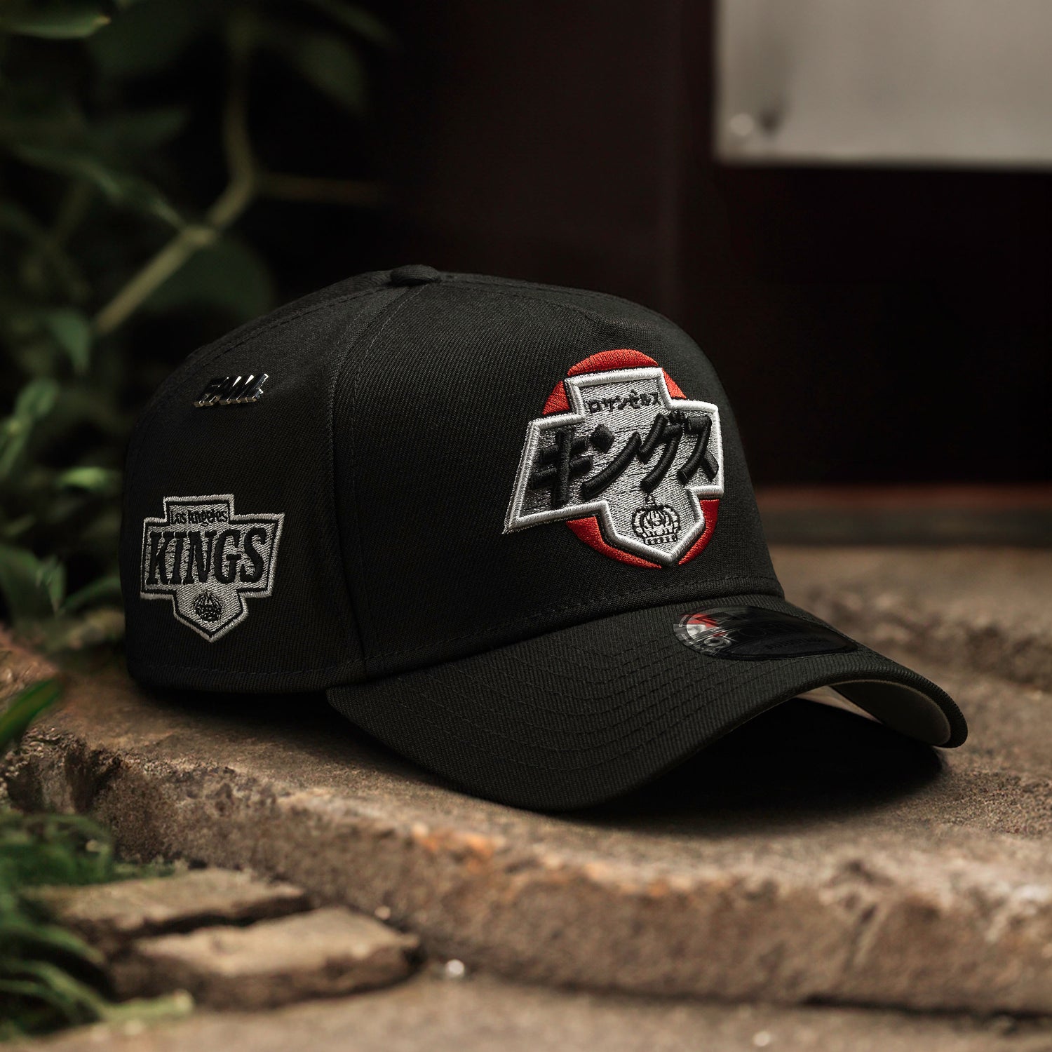 LOS ANGELES KINGS NHL SCARLET BLACK GREY UV / NEW ERA 9FORTY A-FRAME