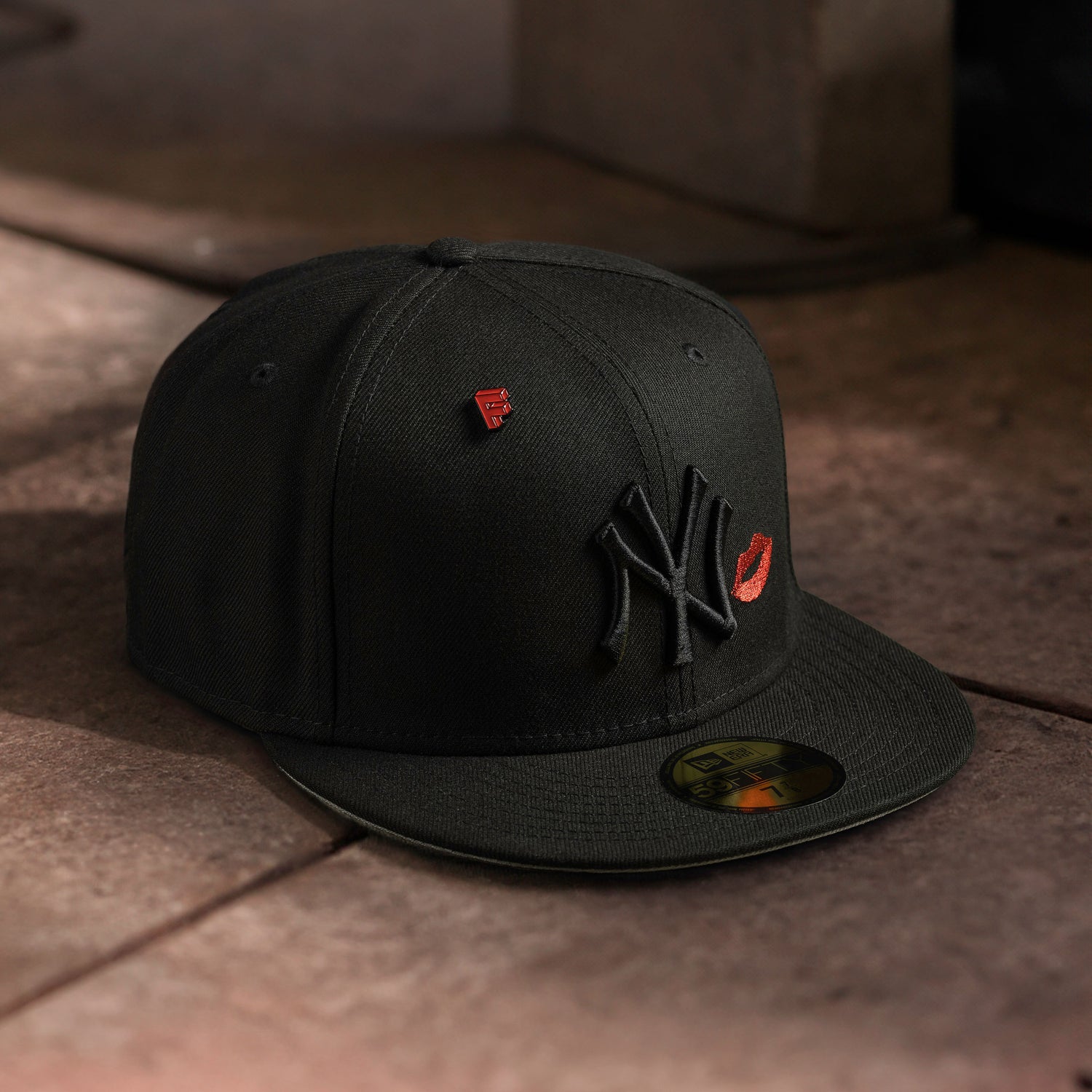 NEW YORK YANKEES MLB BLACK GRAY UV / NEW ERA 59FIFTY CAP