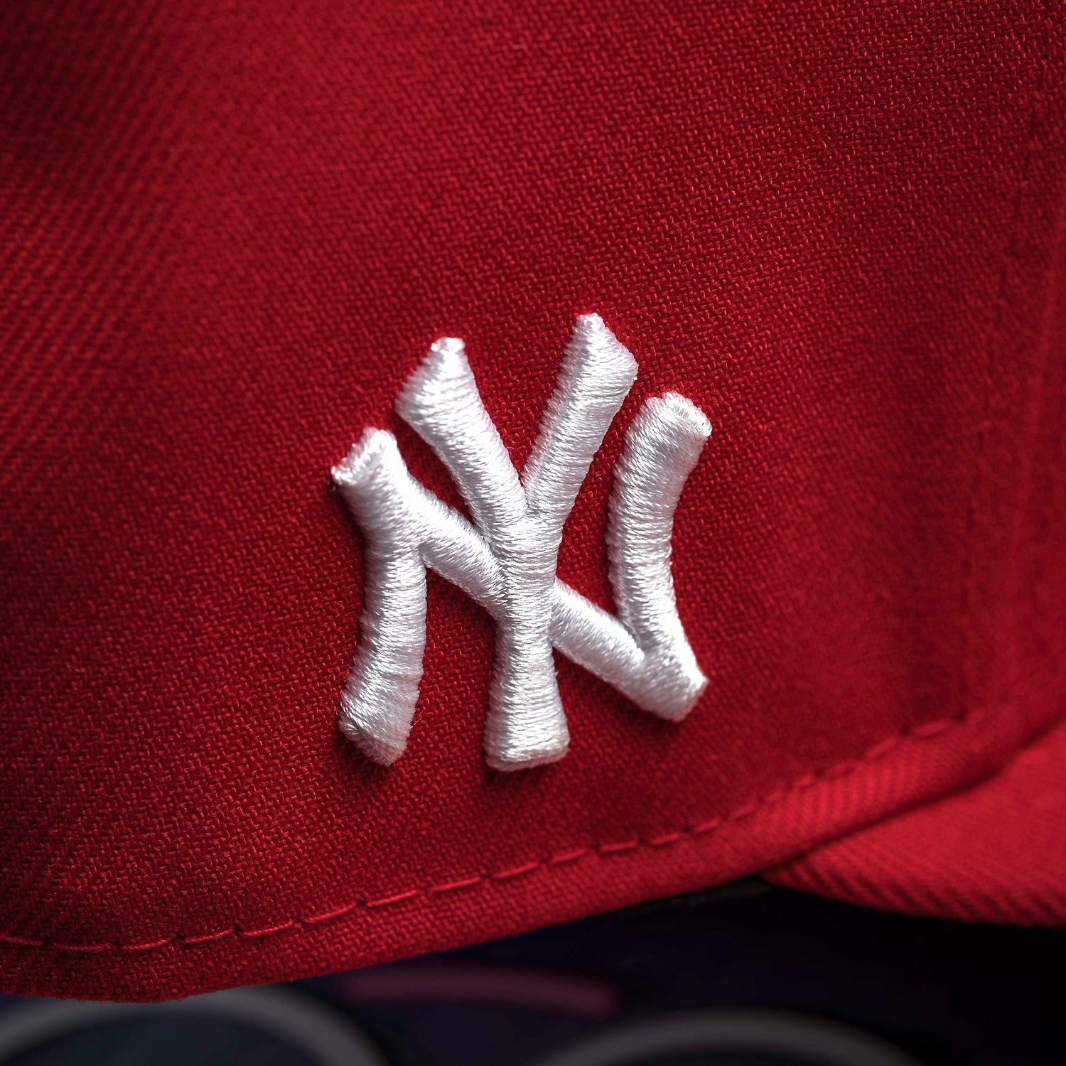 NEW YORK YANKEES MLB SCARLET GREY UV / NEW ERA 59FIFTY ADJUSTABLE CAP