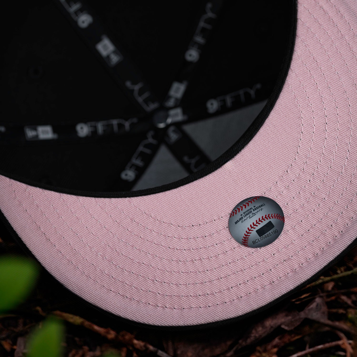 NEW YORK YANKEES MLB BLACK PINK UV / NEW ERA 59FIFTY ADJUSTABLE CAP