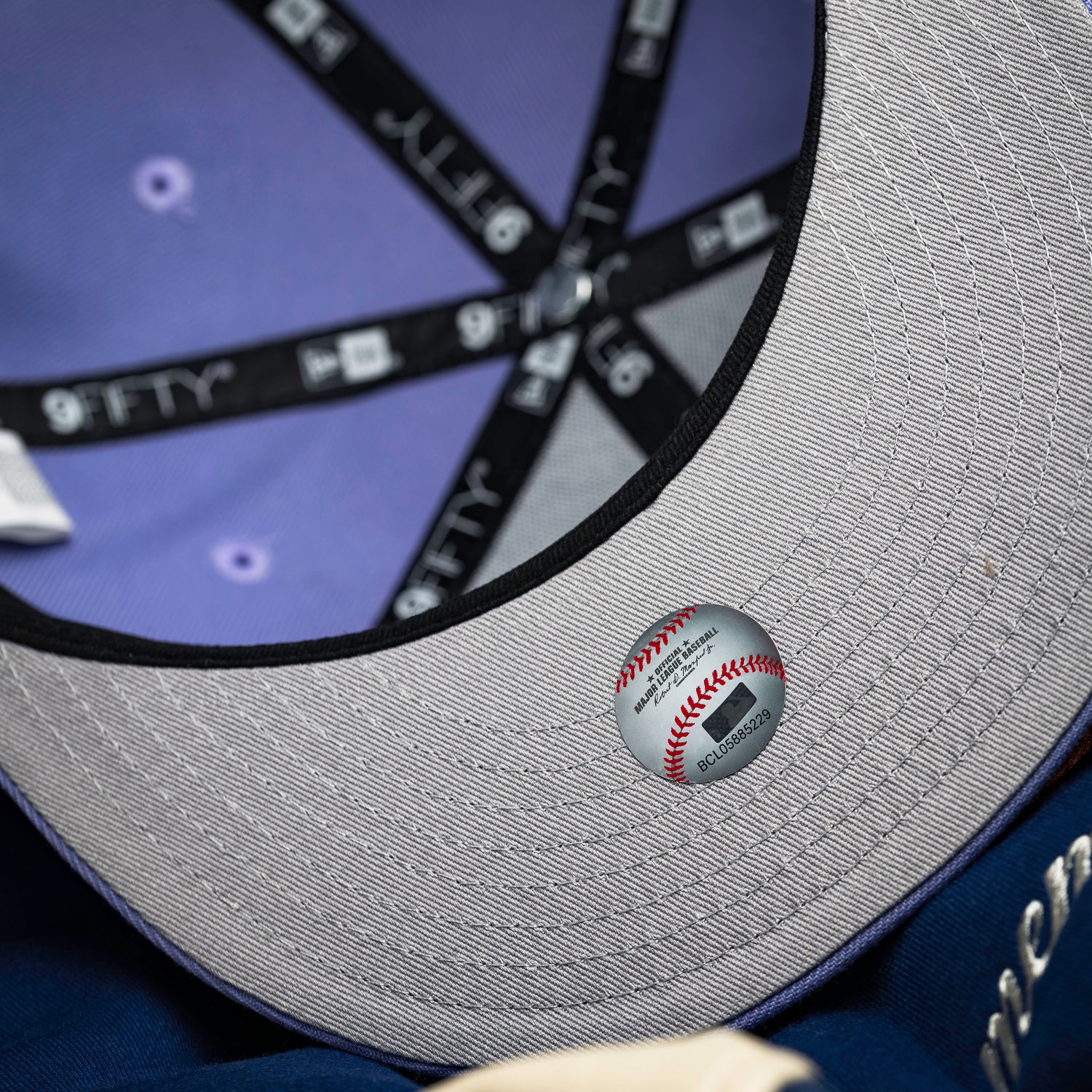 ST. LOUIS CARDINALS MLB LAVENDER GREY UV / NEW ERA 9FIFTY SNAPBACK