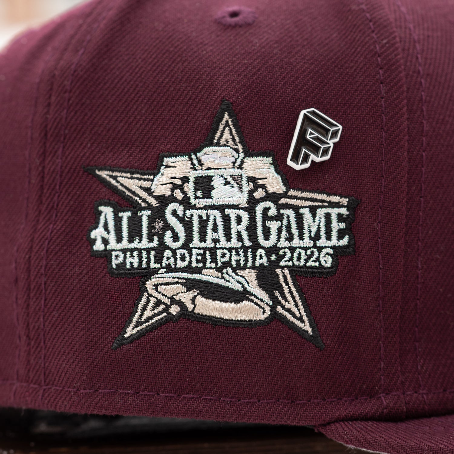 PHILADELPHIA PHILLIES ASG 2026 MLB MAROON GRAY UV / NEW ERA 59FIFTY CAP