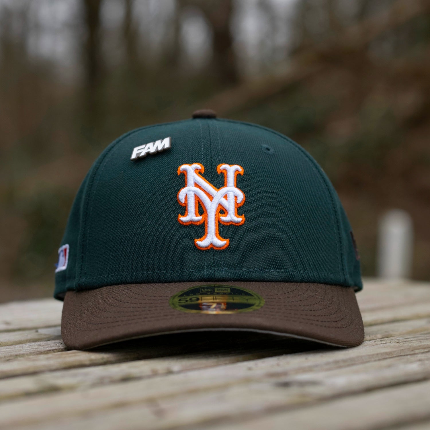 NEW ERA 59FIFTY LOW PROFILE MLB NEW YORK METS TWO TONE / GREY UV FITTED CAP