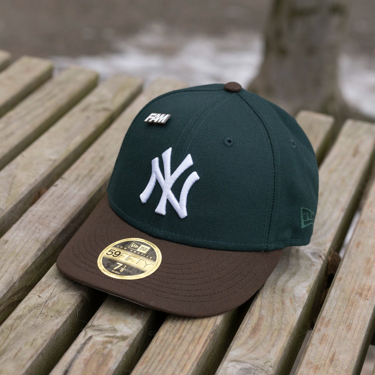 NEW ERA 59FIFTY LOW PROFILE MLB NEW YORK YANKEES TWO TONE / GREY UV FITTED CAP