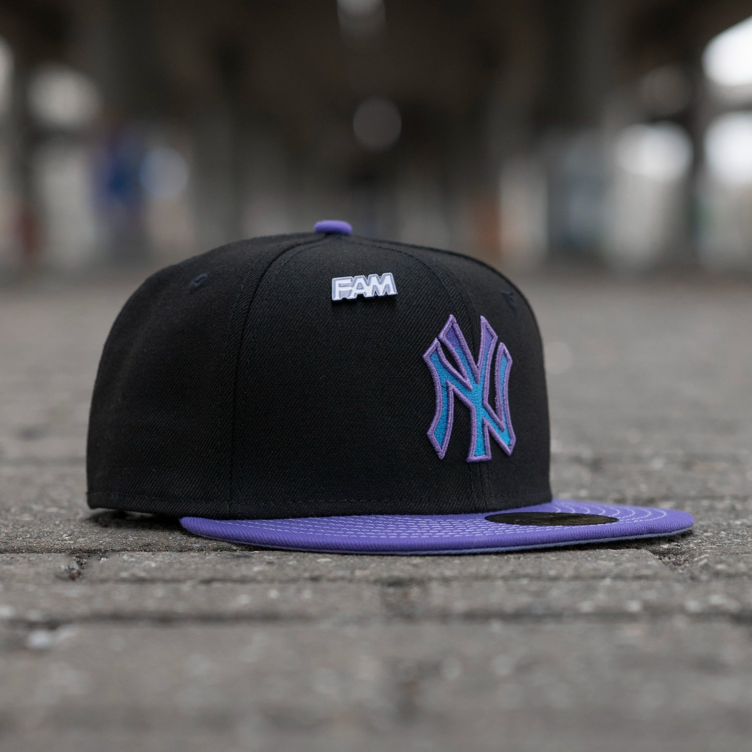 NEW ERA 59FIFTY MLB NEW YORK YANKEES TWO TONE / LAVENDER UV FITTED CAP