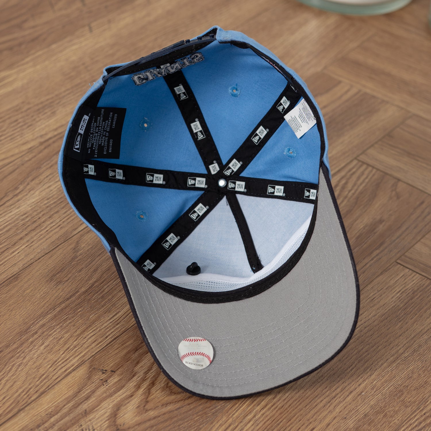 SAN FRANCISCO GIANTS MLB BLUE NAVY TWO TONE GRAY UV / NEW ERA GOLFER CAP
