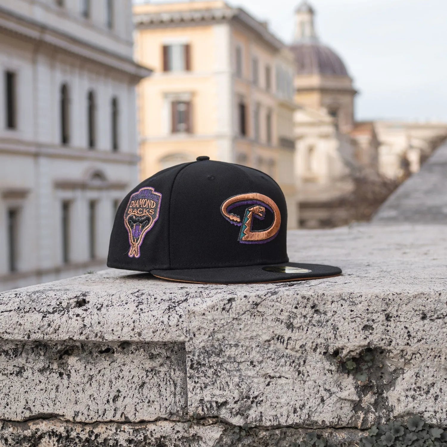 Arizona Diamondbacks Color Brim Fitted Hats NEW ERA 59FIFTY MLB