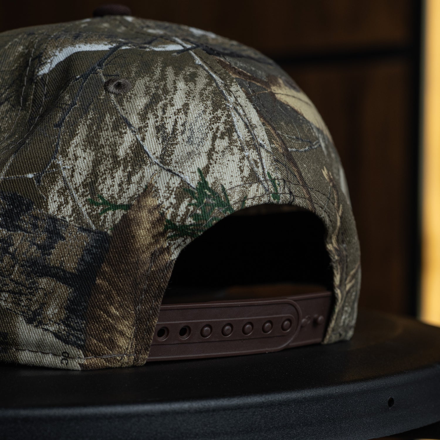 DETROIT TIGERS MLB REAL TREE TWO TONE STONE UV / NEW ERA GOLFER CAP