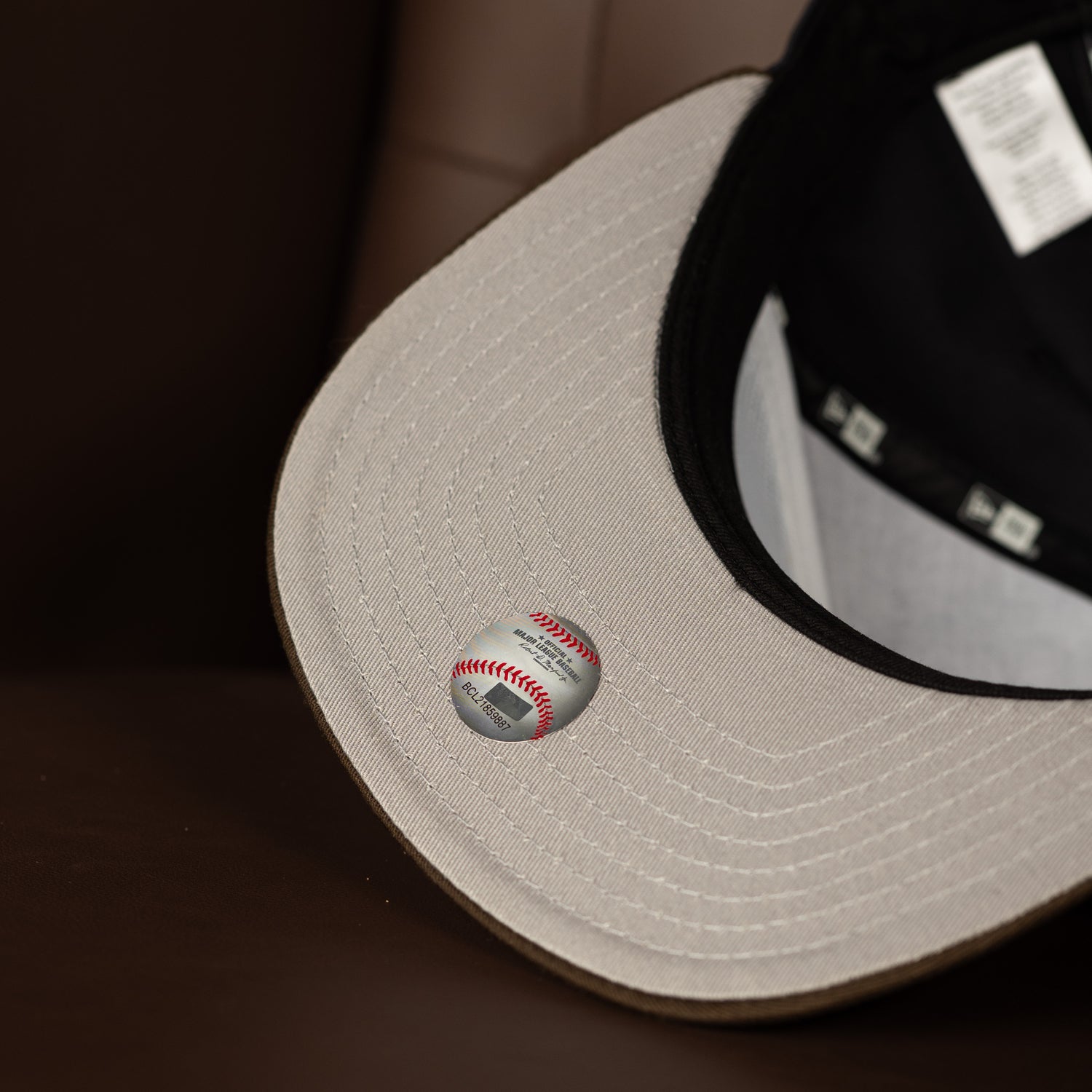 LOS ANGELES DODGERS MLB NAVY WALNUT TWO TONE GRAY UV / NEW ERA GOLFER CAP