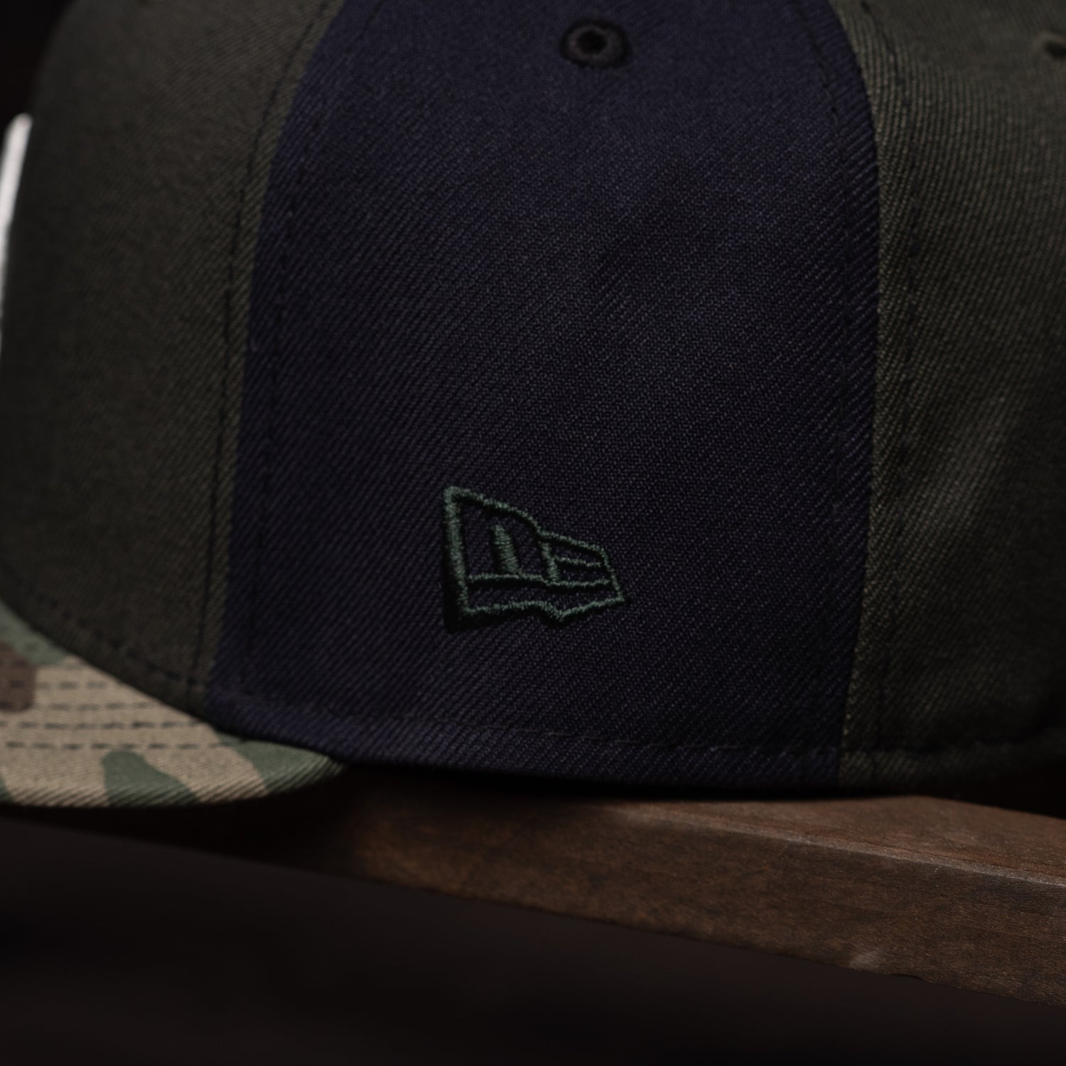 LOS ANGELES DODGERS MLB NAVY OLIVE PINWHEEL GREY UV / NEW ERA 59FIFTY CAP