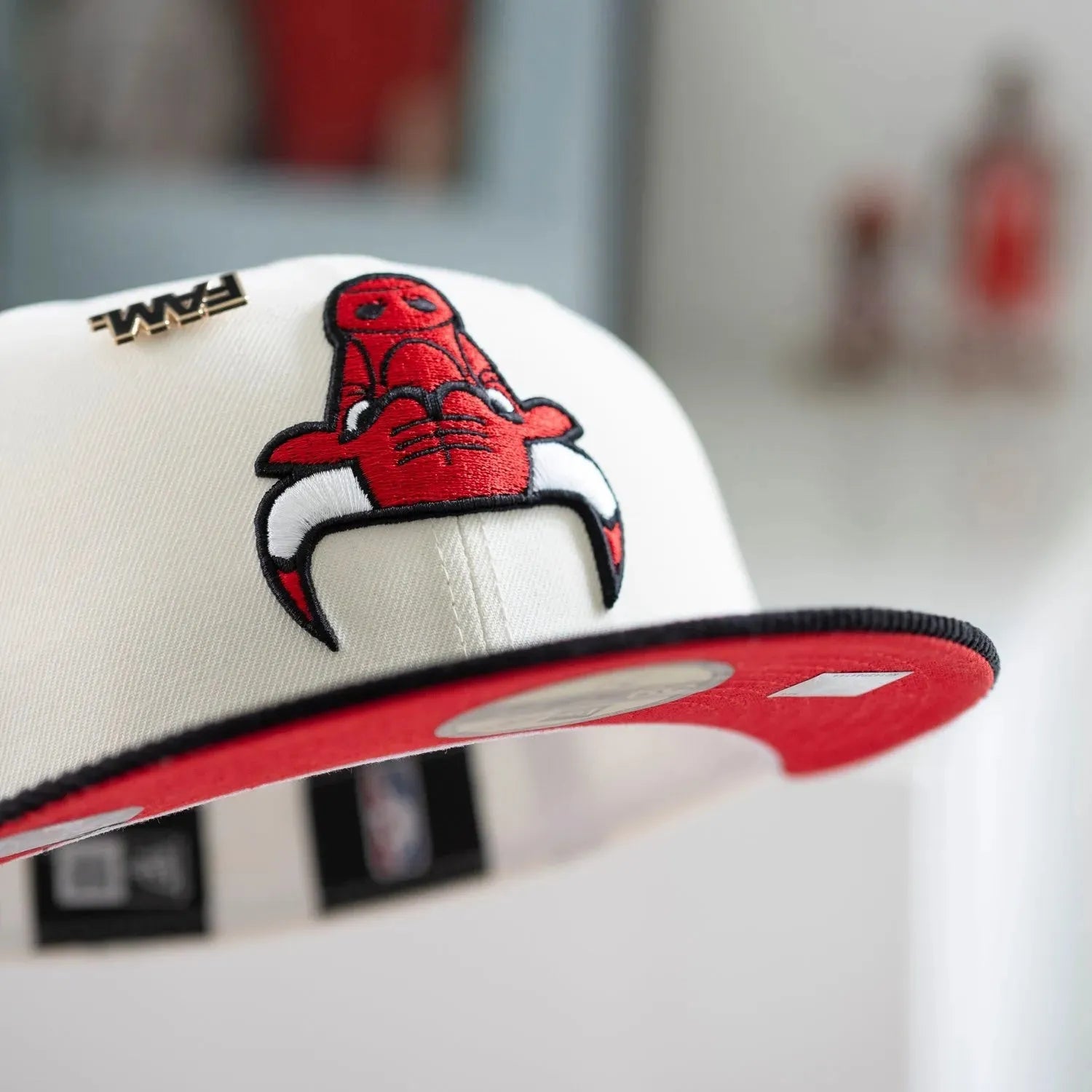 NEW ERA 59FIFTY NBA CHICAGO BULLS TWO TONE / SCARLET UV