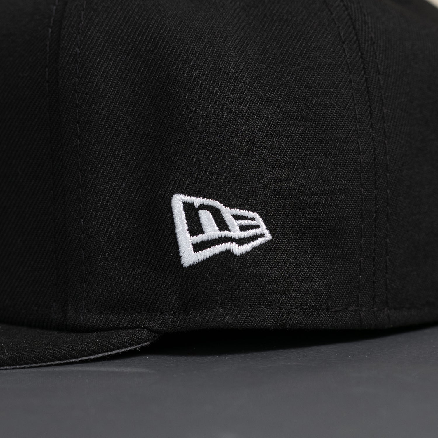 LOS ANGELES DODGERS MLB BLACK GREY UV / NEW ERA 59FIFTY CAP