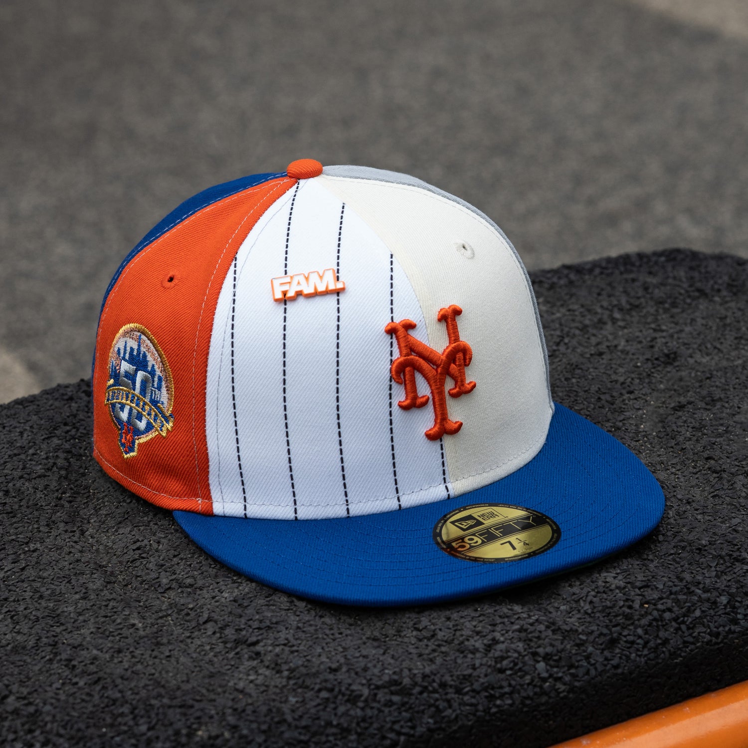 NEW YORK METS MLB CHROME PINWHEEL KELLY GREEN UV / NEW ERA 59FIFTY