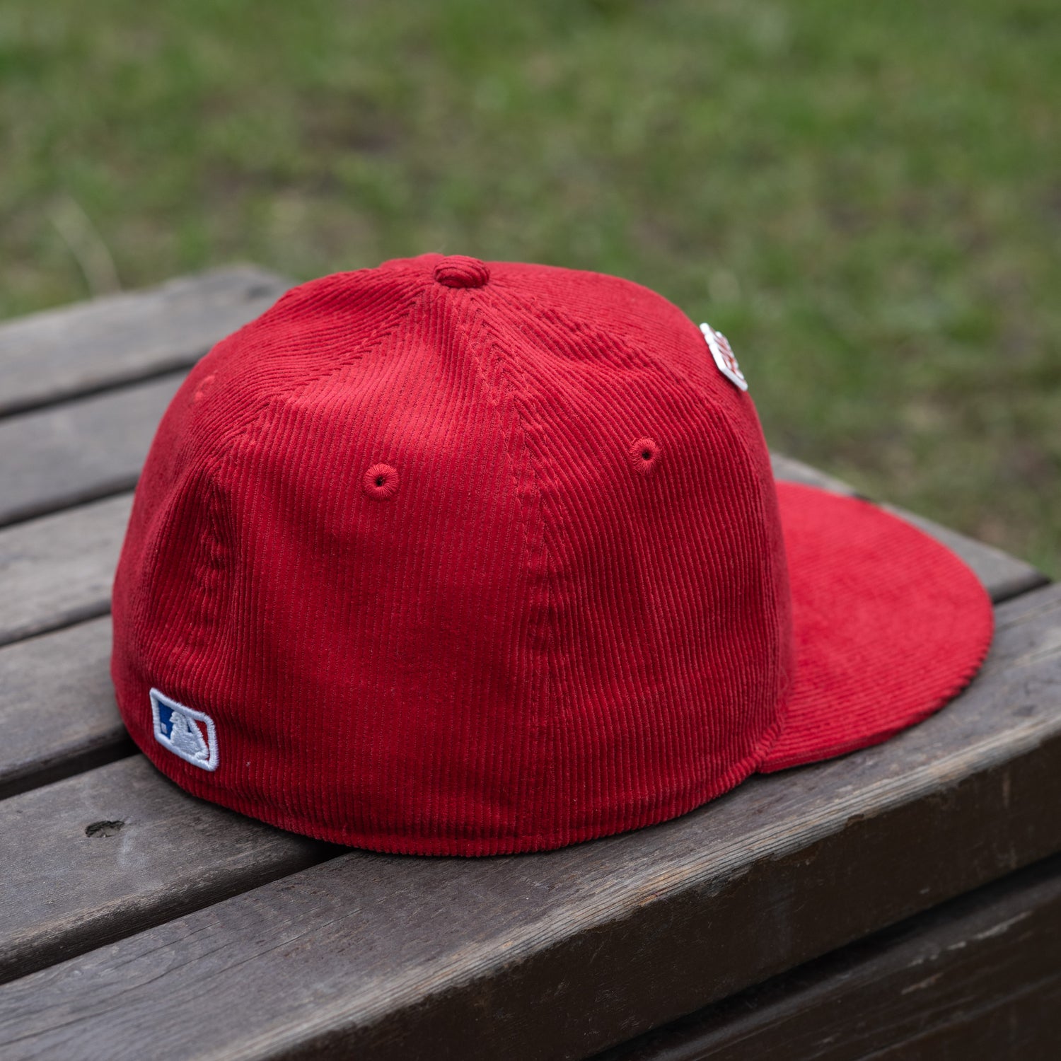 NEW YORK METS MLB SCARLET CORDUROY GREY UV / NEW ERA 59FIFTY