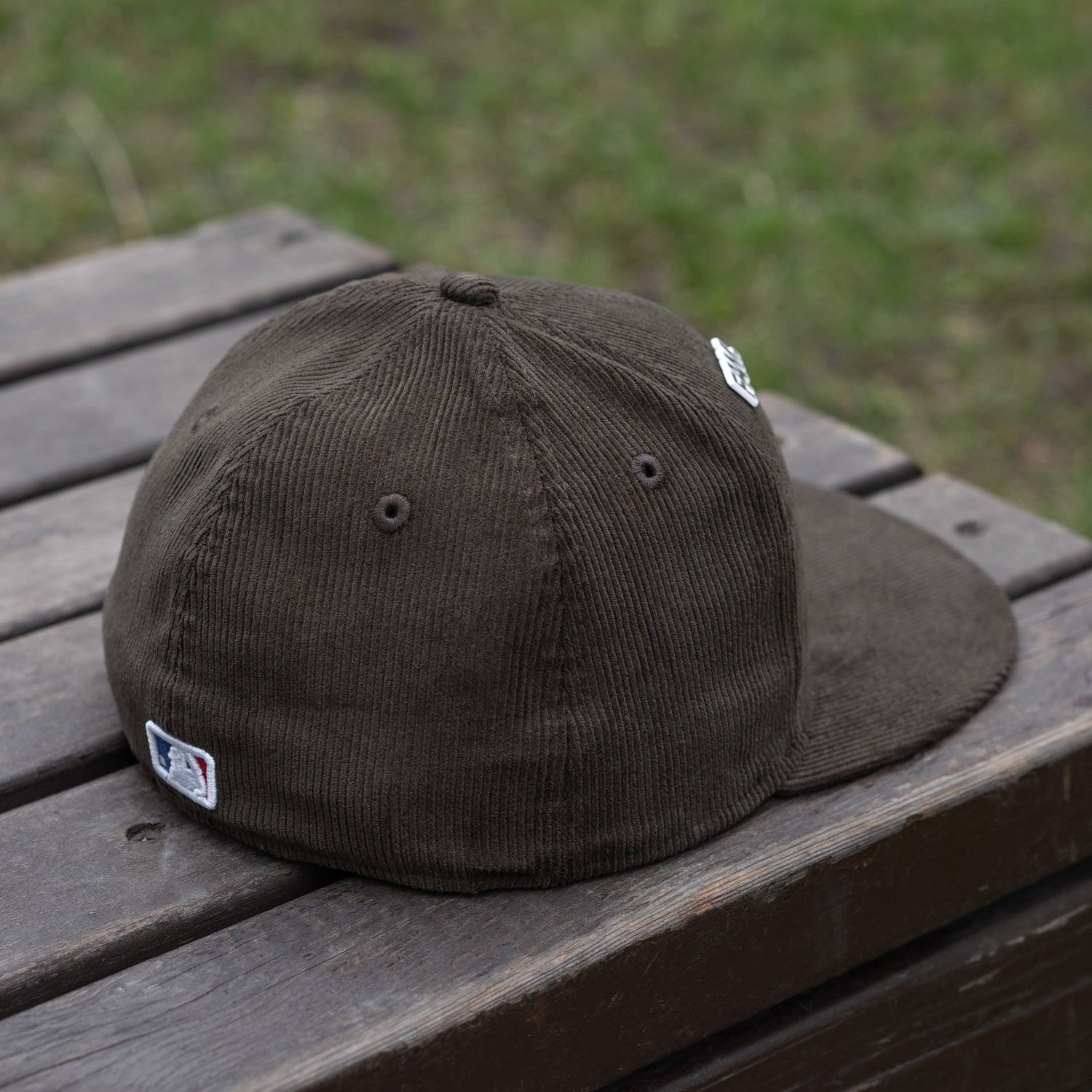 LOS ANGELES DODGERS MLB WALNUT CORDUROY CARDINAL UV / NEW ERA 59FIFTY