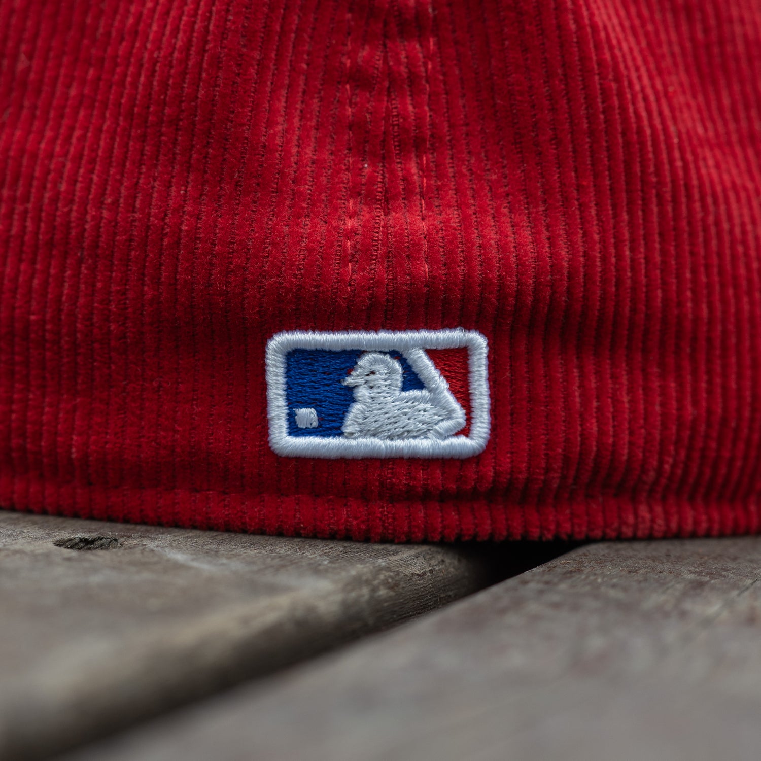 NEW YORK METS MLB SCARLET CORDUROY GREY UV / NEW ERA 59FIFTY