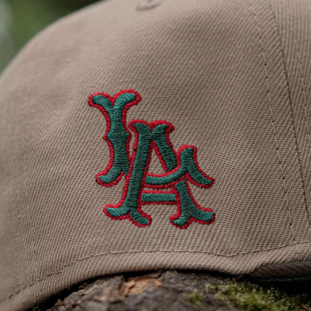 NEW ERA 59FIFTY MLB LOS ANGELES ANGELS TWO TONE / EMERALD GREEN UV FITTED CAP - FAM