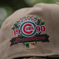NEW ERA 59FIFTY MLB CHICAGO CUBS ALL STAR GAME 1990 TWO TONE / EMERALD GREEN UV FITTED CAP
