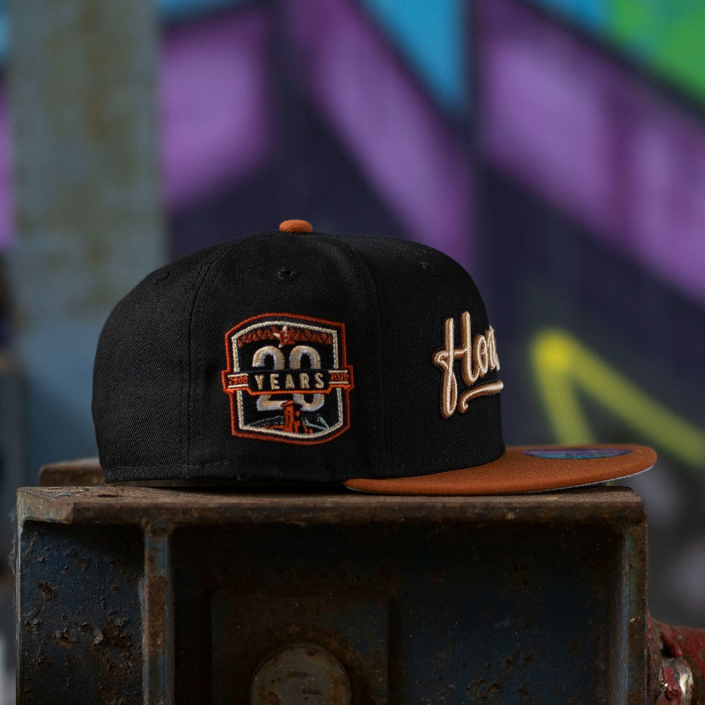 NEW ERA 59FIFTY MLB HOUSTON ASTROS 20TH ANNIVERSARY TWO TONE / GREY UV FITTED CAP