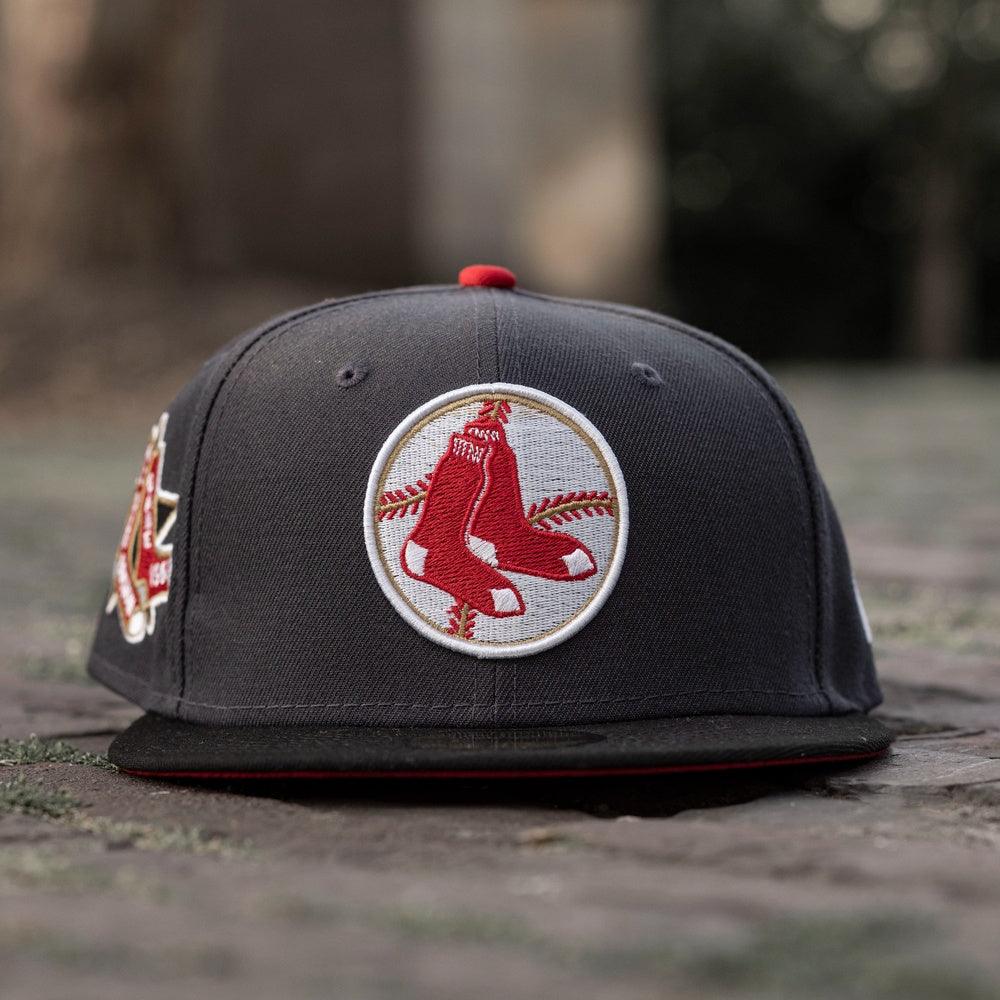 NEW ERA 59FIFTY MLB BOSTON RED SOX ALL STAR GAME 1961 TWO TONE / SCARLET UV FITTED CAP