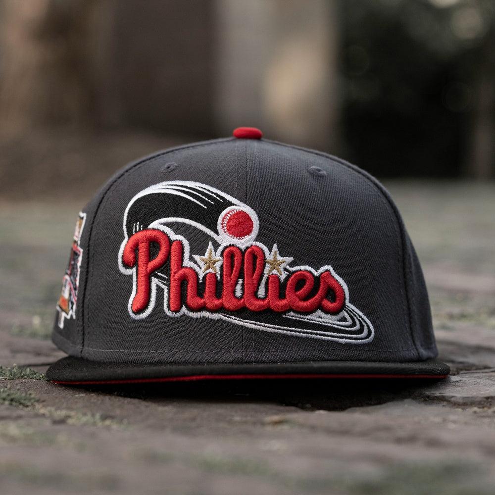 NEW ERA 59FIFTY MLB PHILADELPHIA PHILLIES ALL STAR GAME 1996 TWO TONE / SCARLET UV FITTED CAP - FAM
