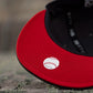 NEW ERA 59FIFTY MLB COLORADO ROCKIES INAUGURAL YEAR 1993 TWO TONE / SCARLET UV FITTED CAP