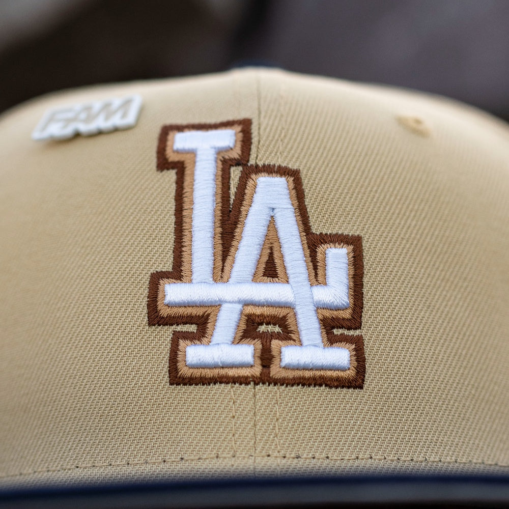 NEW ERA 59FIFTY MLB LOS ANGELES DODGERS 50TH JACKIE ROBINSON ANNIVERSARY TWO TONE / GREY UV FITTED CAP