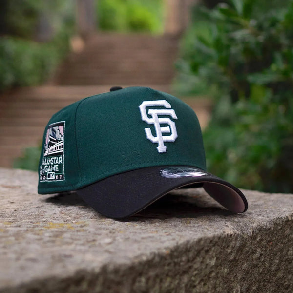 ニューエラ サンフランシスコ・ジャイアンツ 9Forty Aフレーム NEW ERA 9FORTY A-FRAME SAN FRANCISCO GIANTS TWO TONE / PINK SNAPBACK