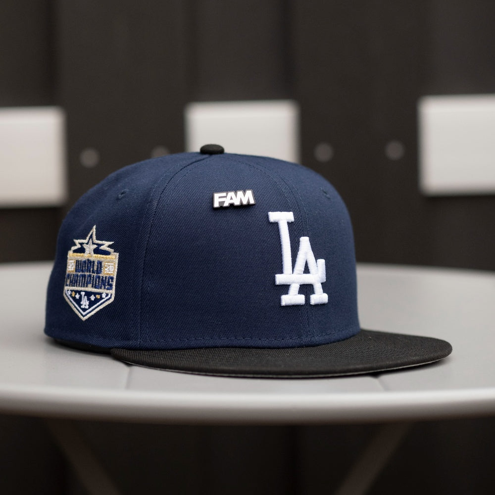 NEW ERA 59FIFTY MLB LOS ANGELES DODGERS WORLD CHAMPIONS 2020 TWO TONE / GREY UV FITTED CAP